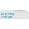 Ricoh type 206 C toner cian (original) 074076 - 1