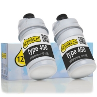 Ricoh type 450 toner negro | 2 unidades (marca 123tinta) 885084C 074195