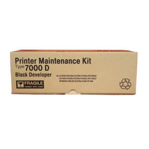 Ricoh type 7000D revelador negro (kit de mantenimiento D) (original) 400962 074442 - 1