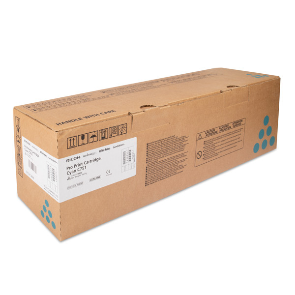 Ricoh type C751 toner cian (original) 828212 073748 - 1