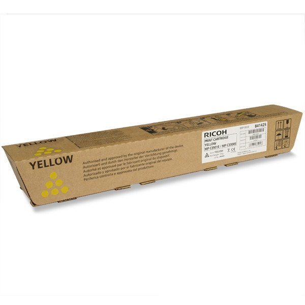 Ricoh type MP C2800/C3300/C3001/C3501E toner amarillo (original) 841125 841425 842044 073904 - 1