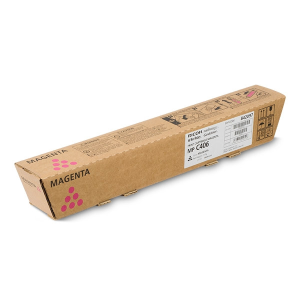 Ricoh type MP C406 toner magenta (original) 842097 067054 - 1