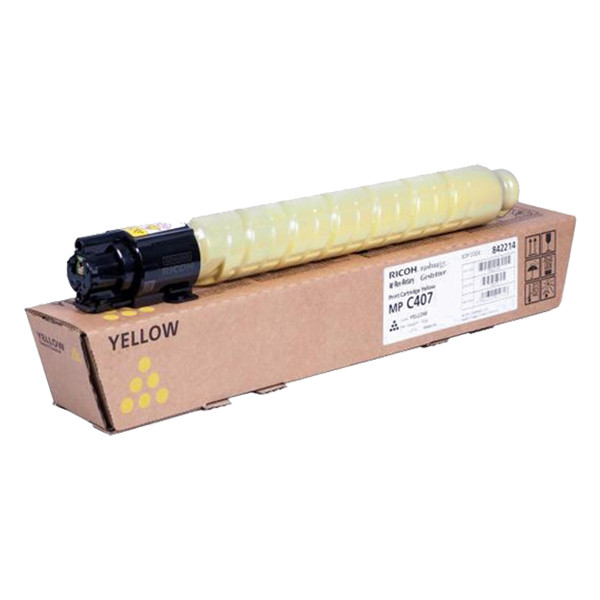 Ricoh type MP C407 toner amarillo XL (original)