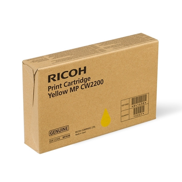 Ricoh type MP CW2200 cartucho de tinta amarillo (original) 841638 067006 - 1