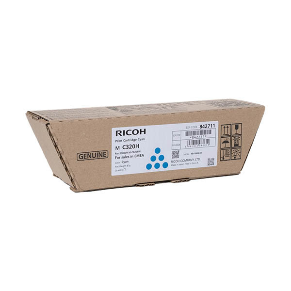 Ricoh type M C320FW toner cian (original)