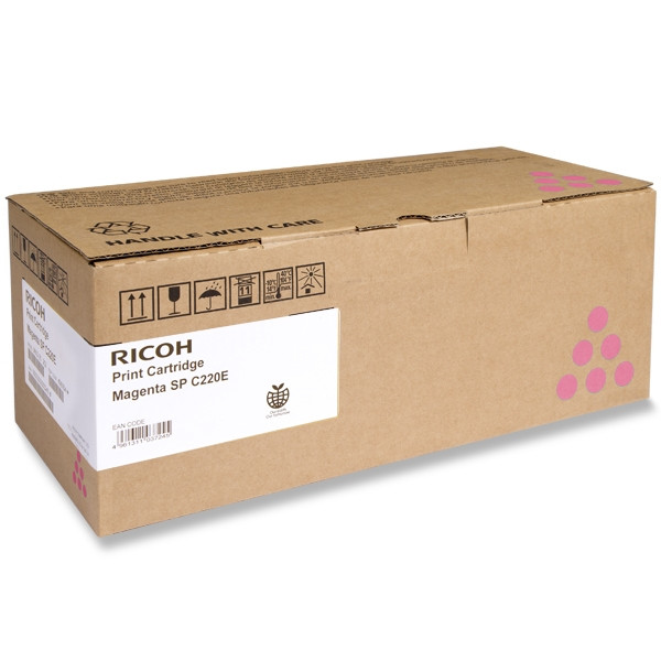 Ricoh type SP-C220E toner magenta (original) 406054 406100 406767 407644 074962 - 1