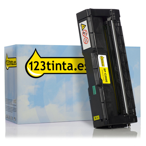 Ricoh type SP C250E toner amarillo (marca 123tinta) 407546C 073525 - 1