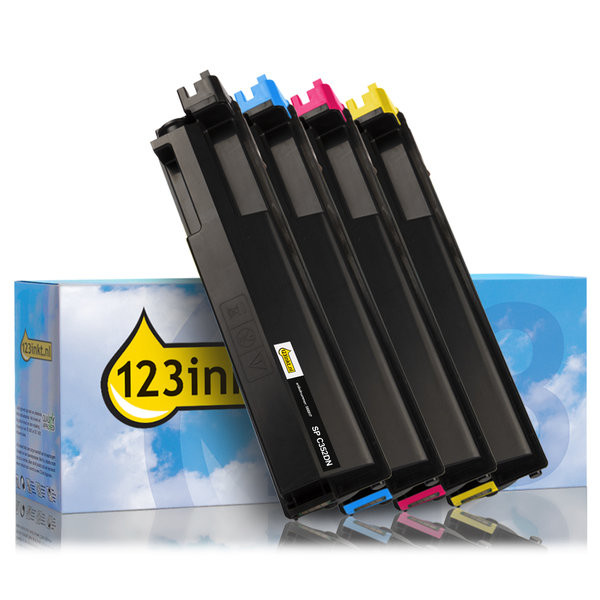 Ricoh type SP C352DN pack negro + 3 colores (marca 123tinta) 125353 - 1