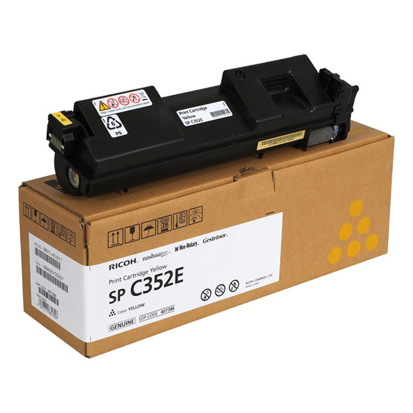 Ricoh type SP C352DN toner amarillo (original) 407386 066922 - 1