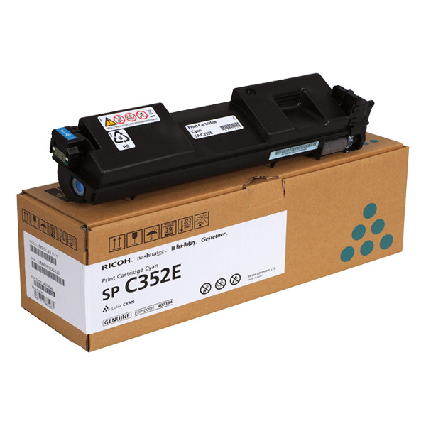 Ricoh type SP C352DN toner cian (original) 407384 408216 066918 - 1