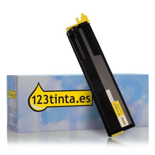 Ricoh type SP C360HE toner amarillo XL (marca 123tinta) 408187C 067105 - 1