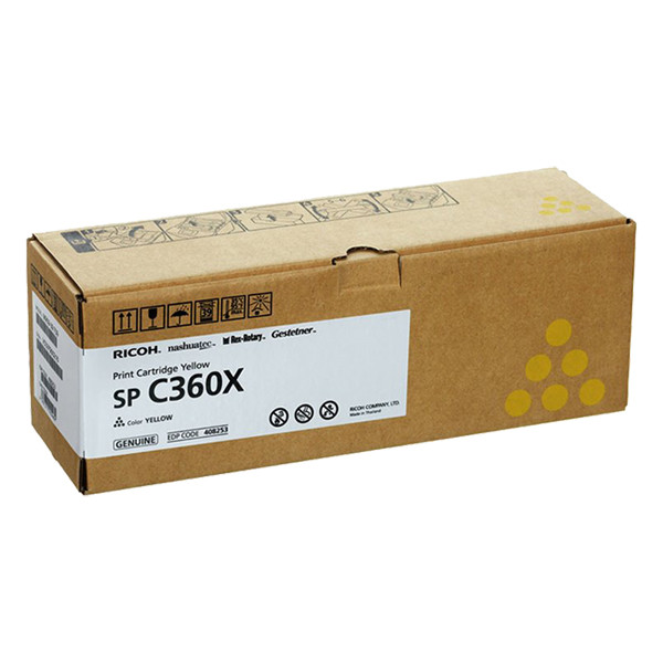 Ricoh type SP C360X toner amarillo de XXL (original) 408253 067114 - 1