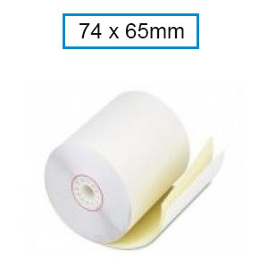 Rollo Papel Autocopia 74x65mm (Papel Térmico) QNPA7465 425146 - 1