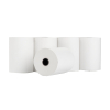 Rollo de papel termoadhesivo blanco 123ink para caja registradora, 80x60x12 mm (5 unidades) 302687 - 1