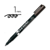 Rotulador Permanente negro de Punta redonda para CD/DVD (1mm) CERO-003 425074
