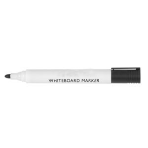 Rotulador Pizarra Blanca Negro Punta redonda (3mm)