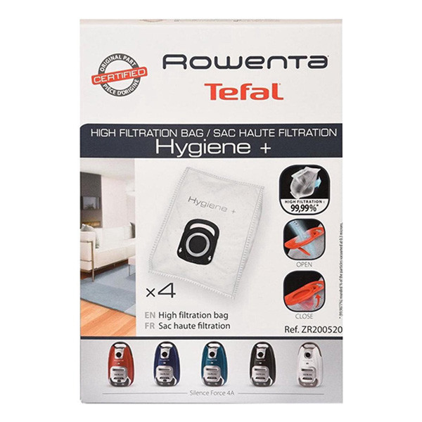 Rowenta ZR200520 bolsa de microfibra para aspiradora, 4 bolsas (originales)  SRO01009 - 1
