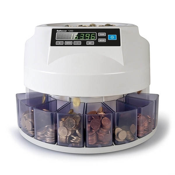 Safescan 1250 contadora y clasificadora de monedas 219074 - 4