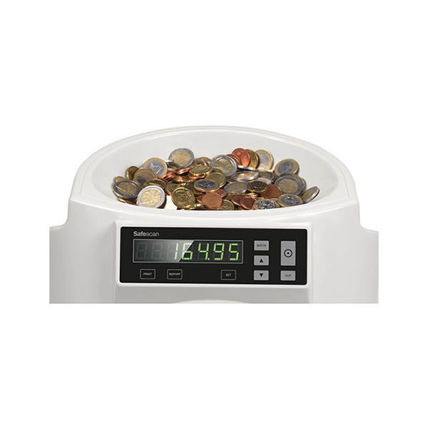 Safescan 1250 contadora y clasificadora de monedas 219074 - 5