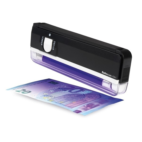 Safescan 40H Detector de billetes falsos portátil negro
