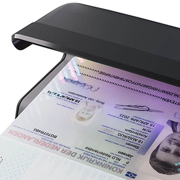 Safescan 55 UV LED Detector de billetes falsos negro 219118 - 4