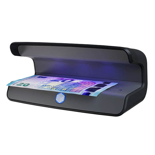 Safescan 55 UV LED Detector de billetes falsos negro