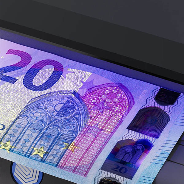 Safescan 55 UV LED Detector de billetes falsos negro 219118 - 2