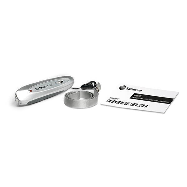 Safescan detector de billetes falsos portátil 35 gris 112-0267 219102 - 5