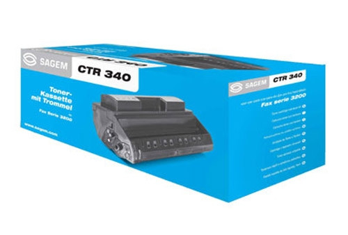 Sagem CTR 340 toner/tambor negro (original) CTR-340 031970 - 1