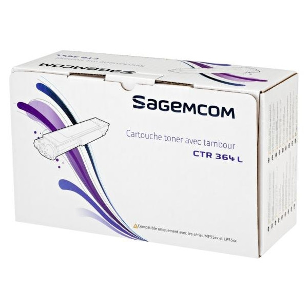 Sagem CTR 364L toner negro XL (original) 253335676 045038 - 1