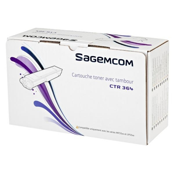 Sagem CTR 364 toner negro (original) 253335663 045036 - 1
