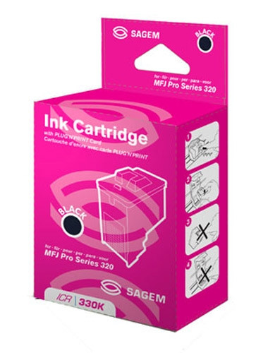 Sagem ICR 330K cartucho de tinta negro (original) ICR330K 031920 - 1