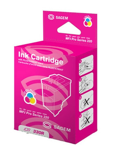Sagem ICR 330R cartucho de tinta color (original) ICR-330R 031925 - 1