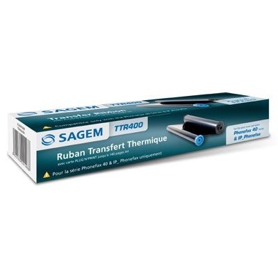 Sagem TTR 400 cinta de transferencia térmica (original) TTR400 031907 - 1