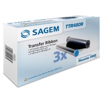 Sagem TTR 480R Pack cinta transferencia térmica 3 unidades (original) TTR480R 031928