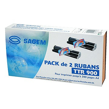 Sagem TTR 900D Pack cinta transferencia térmica 2 unidades (original) TTR900DUO 031935 - 1