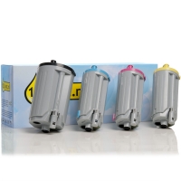 Samsung CLP-350 toners (marca 123tinta) | Pack negro + 3 colores 130138