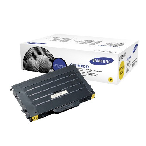 Samsung CLP-500D5Y toner amarillo (original) CLP-500D5Y/ELS 033345 - 1