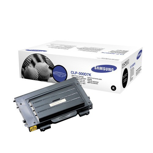 Samsung CLP-500D7K (ST854A) toner negro (original) CLP-500D7K/ELS 033330 - 1