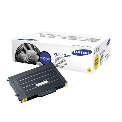 Samsung CLP-510D2Y toner amarillo (original) CLP-510D2Y/ELS 033425 - 1