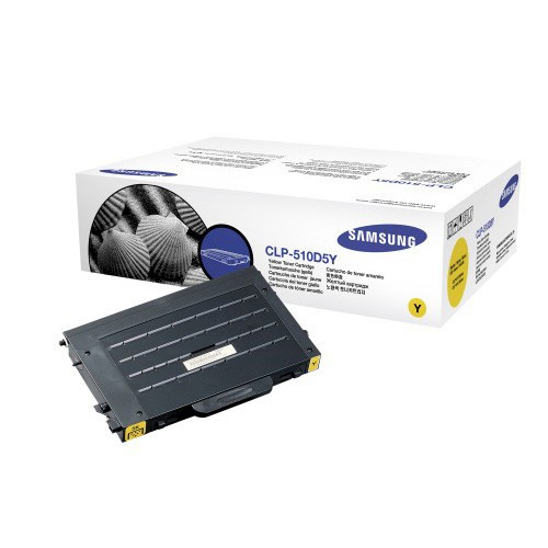 Samsung CLP-510D5Y toner amarillo XL (original) CLP-510D5Y/ELS 033405 - 1