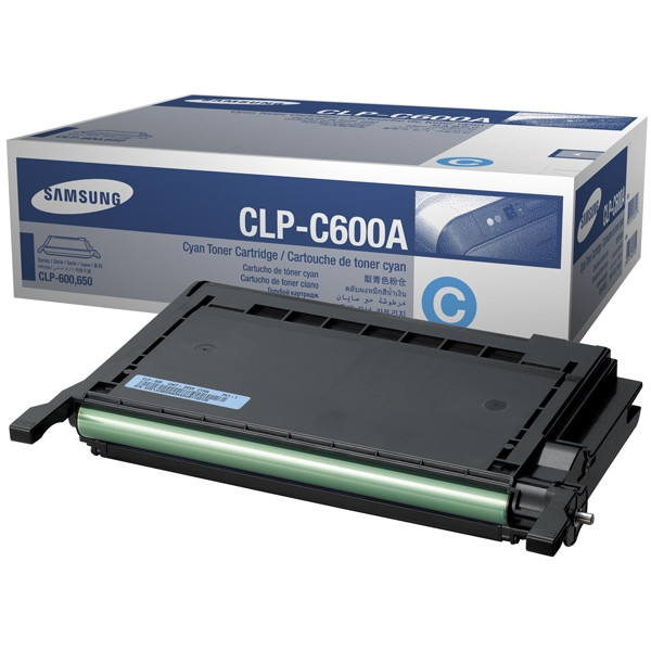Samsung CLP-C600A toner cian (original)