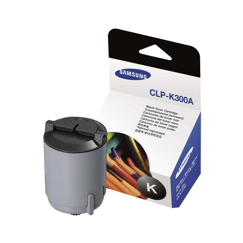 Samsung CLP-K300A toner negro (original) CLP-K300A/ELS 033470 - 1