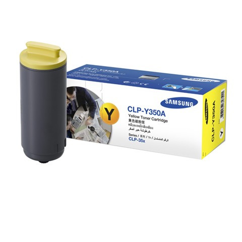 Samsung CLP-Y350A toner amarillo (original) CLP-Y350A/ELS 033586 - 1