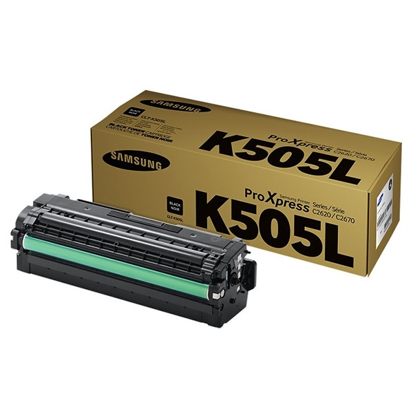 Samsung CLT-K505L (SU168A) toner negro (original) CLT-K505L/ELS 092116 - 1