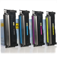 Samsung CLT-P4072C (SU382A) toners (marca 123tinta) | Pack negro + 3 colores 033779