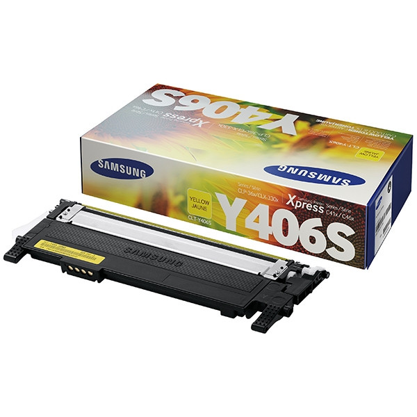 Samsung CLT-Y406S (SU462A) toner amarillo (original) CLT-Y406S/ELS 033798 - 1