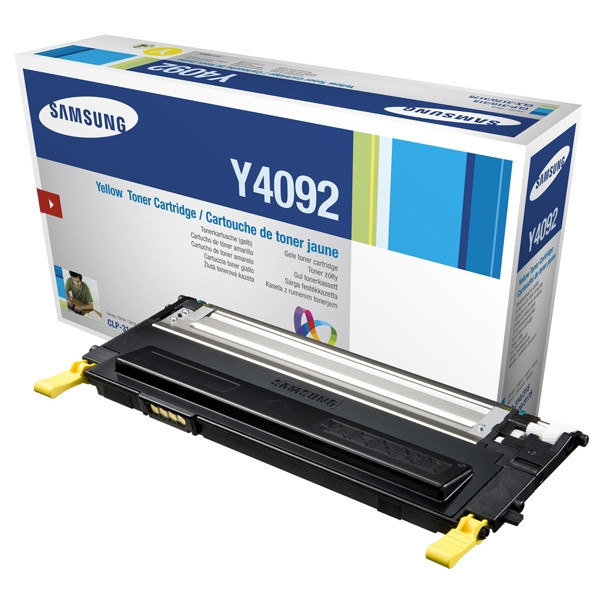 Samsung CLT-Y4092S (SU482A) toner amarillo (original) CLT-Y4092S/ELS 033632 - 1