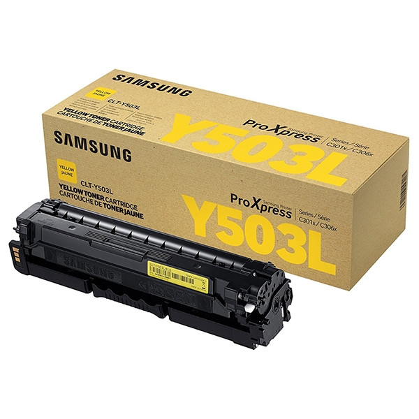 Samsung CLT-Y503L (SU491A) toner amarillo (original) CLT-Y503L/ELS 092208 - 1