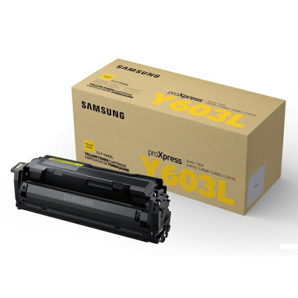 Samsung CLT-Y603L (SU557A) toner amarillo (original) CLT-Y603L/ELS 092232 - 1